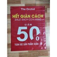 Băng rôn giảm giá, Sale, rẻ - tiện - đẹp ( In theo yêu cầu - đặt hàng để lại nội dung MỤC CHAT)