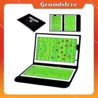 Bảng sa bàn chiến thuật bóng đá futsal sân 5 sân 7 sân 11 gấp gọn nam châm kèm bút, sơ đồ chiến thuật huấn luyện đá banh
