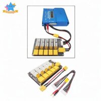 Bảng sạc song song Isdt B6AC Bộ kết nối pin Lipo Bộ sạc Imax B6 Q6 Hota 2-6S Bảng sạc pin Cân bằng