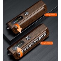 Bảng số 2 in 1 dãy số lăn + búa phá kính đặt taplo dừng đỗ chất liệu kim loại cao cấp