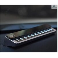 Bảng số điện thoại DOKIY cho xe hơi chất liệu nhôm
