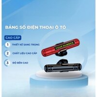Bảng số điện thoại ô tô, bảng ghi số điện thoại 3 in 1 kiêm búa phá kính và dao cắt dây đai an toàn