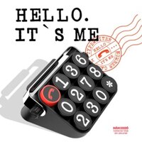 Bảng số điện thoại phong cách máy đánh chữ cổ điển