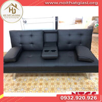 Băng sofa thư giãn cao cấp, ghế sofa da, sofa bọc da, sofa phòng khách bọc da màu đen, sofa thư giãn thoải mái