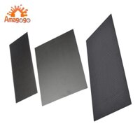 Bảng sợi 3K Tấm Carbon Độ dày 1,5mm cho máy bay trực thăng cắt RC DIY