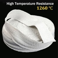 Băng sợi gốm có dải cách nhiệt và chống cháy Chiều rộng 3cm ~ 10cm Chịu nhiệt 1260 °C Băng keo chống cháy