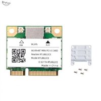 Băng tần kép Mini Pcie RTL8822CE 1200Mbps Thẻ WiFi Bluetooth 5.1 Bộ chuyển đổi không dây 802.11ac cho máy tính xách tay / PC Wind 10 / 11