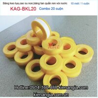 Băng tan,Băng keo lụa,cao su non quấn ren vòi nước KAG-BKL20
