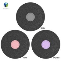 Bảng tập luyện cân bằng HEALMEYOU, Bảng cân bằng Yoga họa tiết Mandala chống trượt, Huấn luyện viên ổn định Đa chức năng Wobble Ballet lõi nhựa Huấn luyện viên phòng tập thể dục