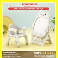 Bảng tập vẽ gấp gọn Newber,  - Bàn ghế nhựa cho bé