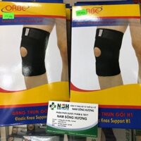 ❤Băng thun gối đai hỗ trợ cố định quấn bó khớp đầu gối co giãn Orbe H1 size s m l Băng thun gối đai bó gối H1 orbe