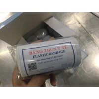 Băng thun y tế An Lành 10cmx5.5m chiều dài kéo dãn (1 cuộn/gói, 12 cuộn/hộp)