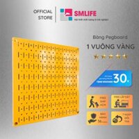 Bảng treo dụng cụ Pegboard vuông 4040  Vàng