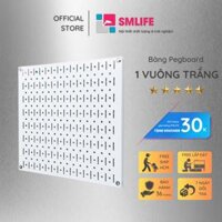 Bảng treo dụng cụ Pegboard vuông 4040  Trắng