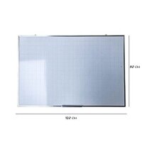 Bảng Treo Tường Mica Trắng 1 Mặt 80cm x 1m2