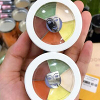 Bảng triệt sắc Kryolan dạng ô nhỏ 6 ô màu tự nhiên che mọi khuyết điểm thần thánh