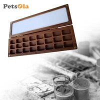 Bảng Trống Khay Sơn Gỗ 24 Lưới Có Khu Trộn, Bảng Sơn,