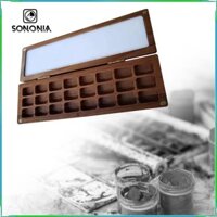 Bảng Trống Khay Sơn Gỗ 24 Lưới Có Khu Trộn, Bảng Sơn,