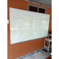 Bảng từ trắng viết bút lông treo tường kích thước lớn tặng bút, nam châm, lau bảng