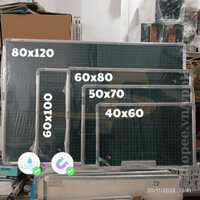 Bảng từ xanh Hàn Quốc nhiều kích thước - Tặng NAM CHÂM + LAU BẢNG