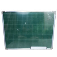 Bảng từ xanh kẻ ô ly viết phấn Hàn Quốc cao cấp BT03 - 60 x 100cm