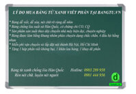 Bảng từ xanh N10 0.8x1.2m