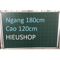 BẢNG TỪ XANH VIẾT PHẤN KẺ Ô LY TIỂU HỌC CAO CẤP KÍCH THƯỚC 120 x 180cm TẶNG NAM CHÂM