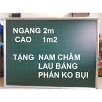 BẢNG TỪ XANH VIẾT PHẤN KẺ Ô LY TIỂU HỌC CAO CẤP KÍCH THƯỚC 120 x 200 cm TẶNG KÈM NAM CHÂM + LAU BẢNG + PHẤN