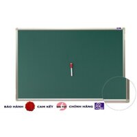 Bảng từ xanh viết phấn 0.9x1.2m (Tặng kèm nam châm, bút và bông lau bảng)