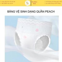 Băng vệ dạng quần sinh cao cấp PEACH ( 2 miếng/ gói)