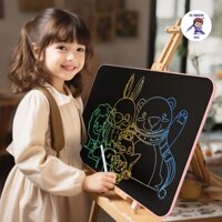 Bảng Vẽ Điện Tử 3D Đa Sắc Màu Kích Thước Lớn 20 Inch Màn Hình LCD Tự Xóa Tặng Kèm Bút Vẽ Cảm Ứng Lực