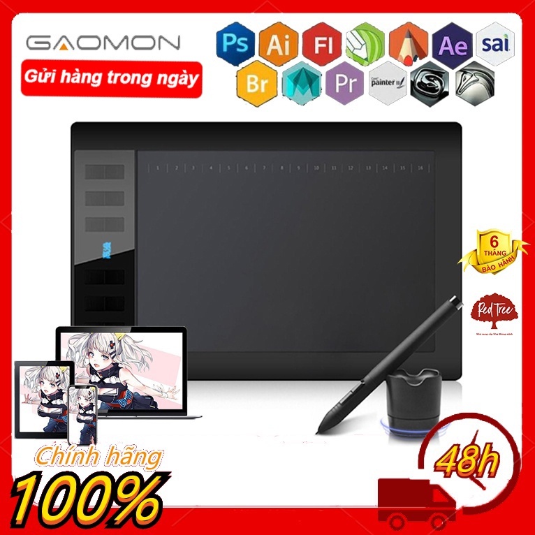 Bảng vẽ điện tử Gaomon 1060Pro