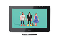 Bảng Vẽ Điện Tử Wacom Cintiq PRO 16 (DTH-1620) Với Cảm Ứng Đa Điểm Và Bút Lực Nhấn 8192 levels – Hàng Chính Hãng
