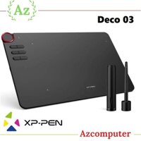 Bảng vẽ đồ họa không dây XP Pen Deco 03 kèm bút vẽ không cần pin - Bảng vẽ đồ họa cao cấp bề mặt chống xước