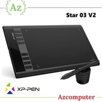 Bảng vẽ đồ họa không dây XP Pen Star 03 V2 kèm bút vẽ không cần pin