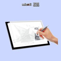 Bảng Vẽ Hắt Sáng Micofi A4, Bảng Đèn Vẽ Tranh Kĩ Thuật Phát Sáng LED A5, Đèn Chiếu Tập Vẽ Scan Tranh Điều Chỉnh Độ Sáng