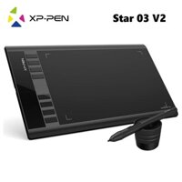 Bảng vẽ máy tính XP-Pen Star 03 V2 kèm bút vẽ không cần pin