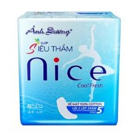 Băng Vệ Sinh Ánh Dương Lõi 3 Lớp Siêu Thấm Nice Coolfresh Có Cánh 24cm x 8 Miếng