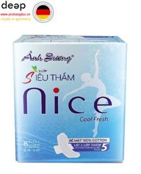 Băng Vệ Sinh Ánh Dương Nice Coolfresh Dày Có Cánh Gói 8 Miếng DEEP37 www.yeuhangduc.vn sẵn sàng cho bạn