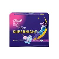 Băng Vệ Sinh Ban Đêm Diana Supernight 42cm