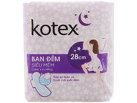 Băng vệ sinh ban đêm Kotex siêu mềm 4 miếng