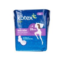 Băng Vệ Sinh Ban Đêm Kotex Style Maxi Cánh 4 Miếng 28cm