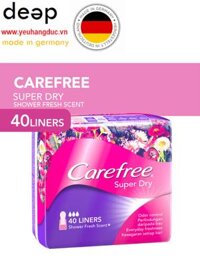 Băng Vệ Sinh Carefree Hàng Ngày Siêu Thấm 40 Miếng DEEP33 www.yeuhangduc.vn sẵn sàng cho bạn