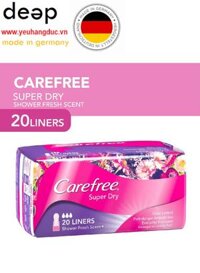 Băng Vệ Sinh Carefree Hàng Ngày Siêu Thấm 20 Miếng DEEP33 www.yeuhangduc.vn sẵn sàng cho bạn
