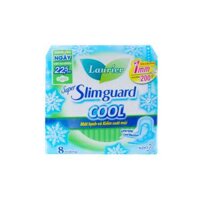 Băng Vệ Sinh Có Cánh Laurier Super Slimguard Cool 8 miếng
