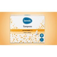 Băng vệ sinh dạng nút Bevola tampons Normal 80 cái Nội địa Đức