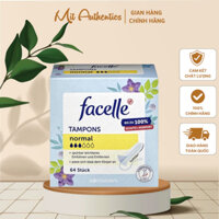 Băng Vệ Sinh Dạng Nút Tampon Jessa / Facelle Nội Địa Đức Đủ size Mỏng Nhẹ Siêu Tiết Kiệm