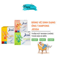 Băng vệ sinh dạng ống Jessa Tampons Normal nhiều phân loại