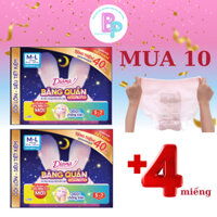 Băng vệ sinh DẠNG QUẦN DIANA COMFY NIGHT 10 + 4  [cộng thêm miếng] BebePlus