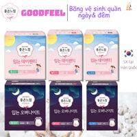 Băng vệ sinh dạng quần GoodFeel Hàn Quốc ban ngày/ban đêm thấm hút size S/M/L 4/8 cái/gói